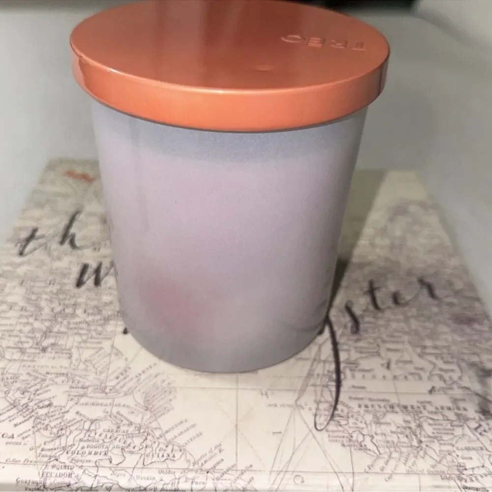 TREO POMEGRANATE CITRINE Rose Sandalwood Hand Poured Essential Oil Candle